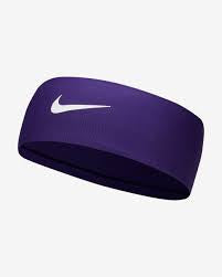 Nike Dri‑FIT Fury Headband - Purple