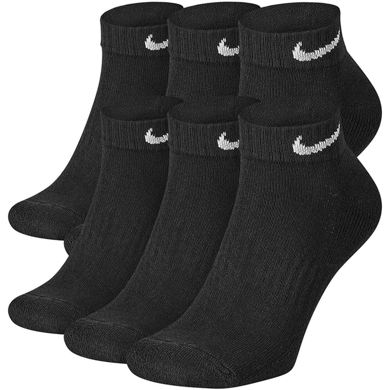Nike 6 Pairs Ankle neck socks - Black