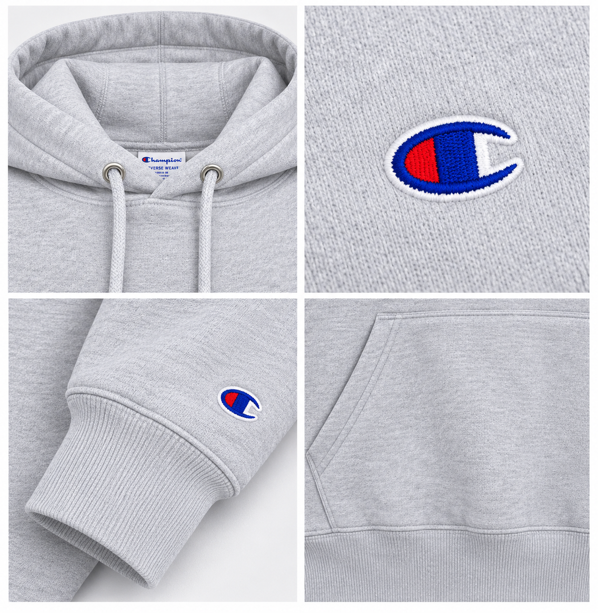 Champion Reverse Weave Hoodie ® - Silver