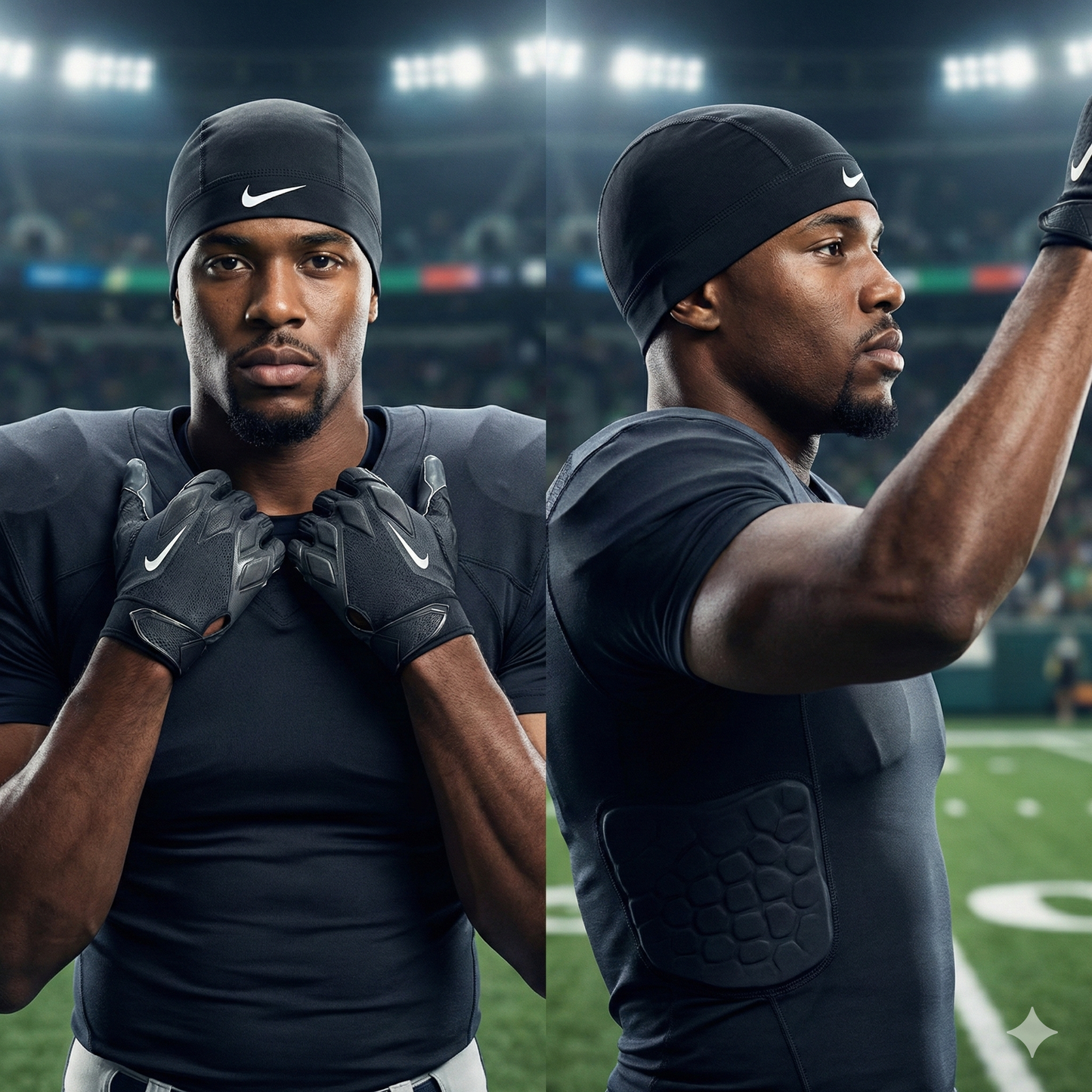 Nike-Pro Skull Cap - Black