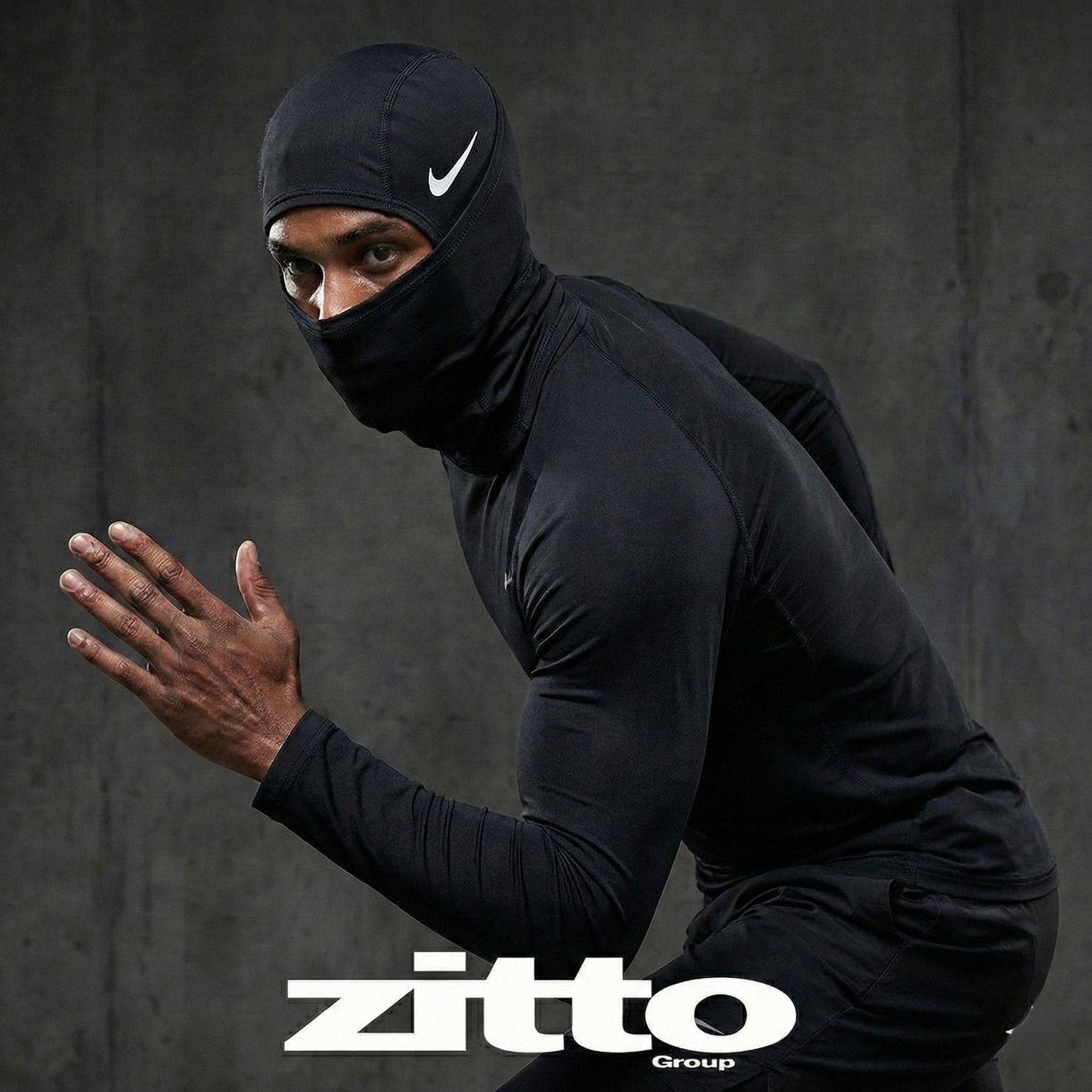 Nike Pro Hyperwarm Balaclava – Black | Winter Ski & Football Mask