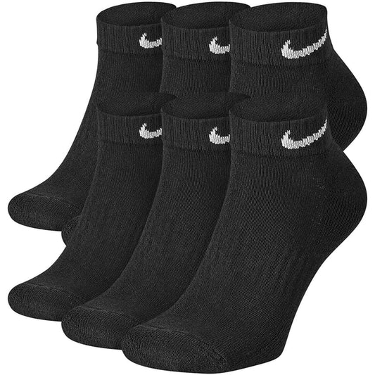 Nike 6 Pairs Ankle neck socks - Black