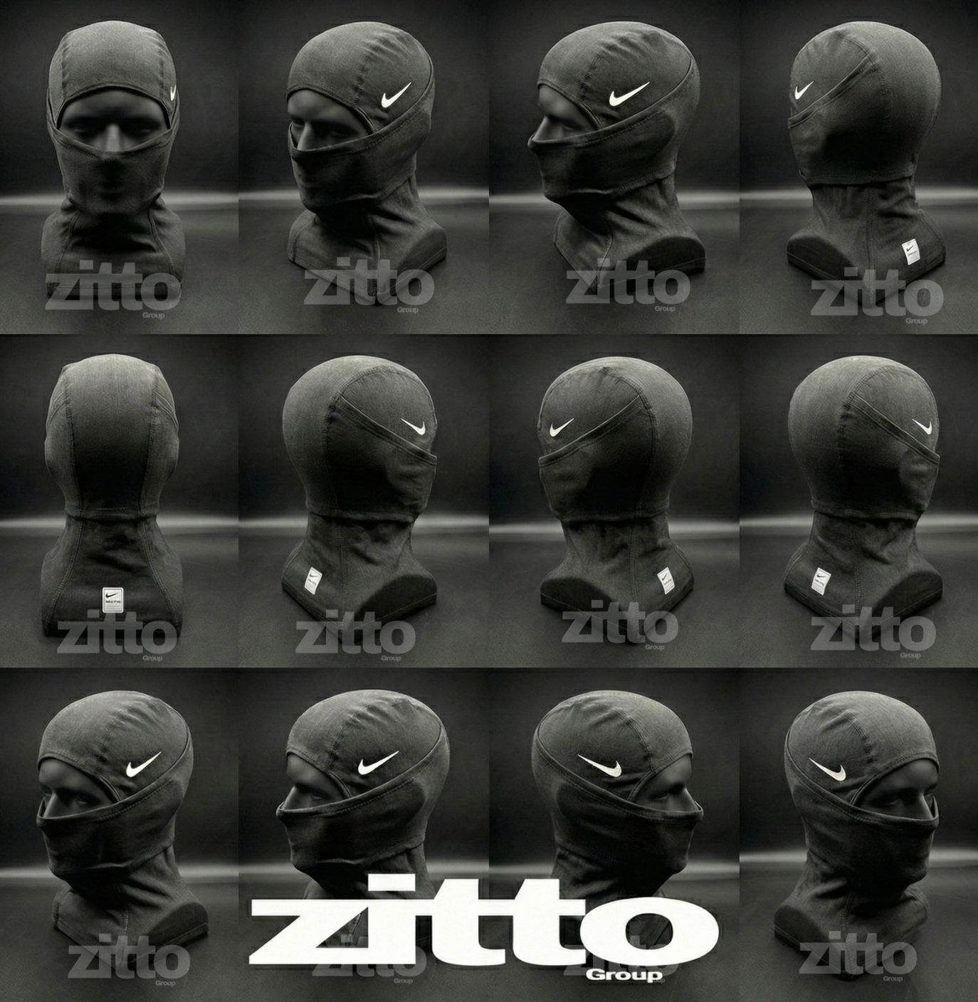 Nike Pro Hyperwarm Balaclava – Black | Winter Ski & Football Mask