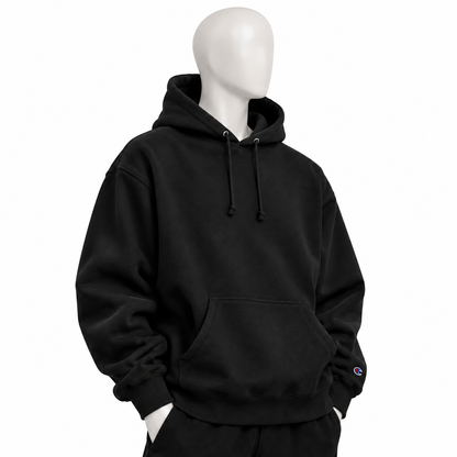 Champion Reverse Weave Hoodie ® - Black