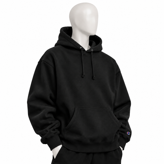 Champion Reverse Weave Hoodie ® - Black