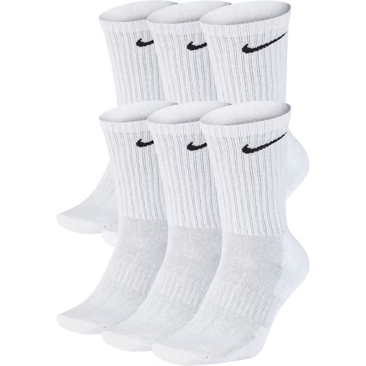 Nike 6 Pairs Crew neck socks - White