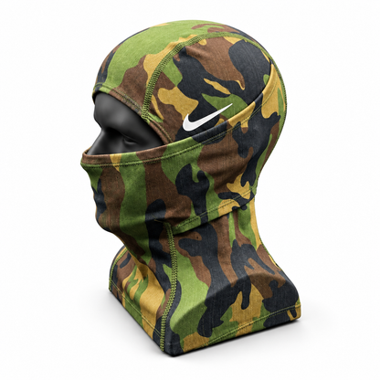 Nike Pro Hyperwarm Balaclava – Green Camouflage