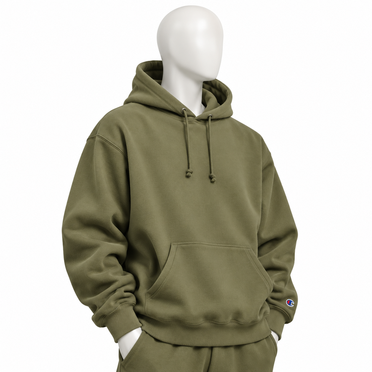 Champion Reverse Weave Hoodie ® - Khaki