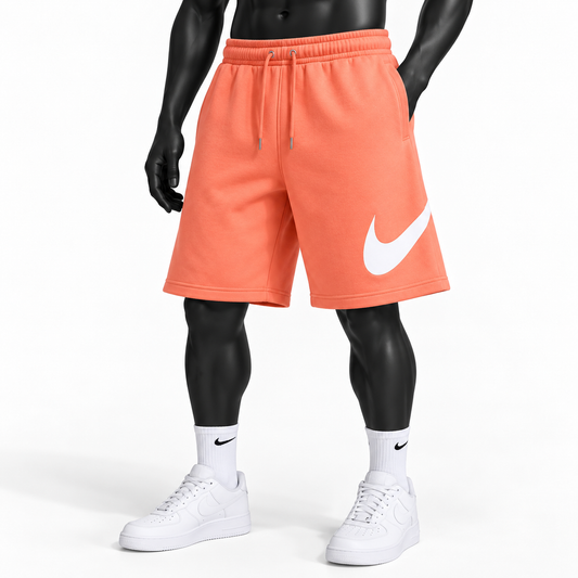Nike Club Men’s Fleece Shorts - Coral