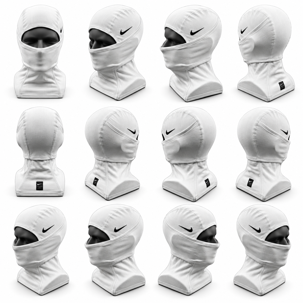 Nike Pro Hyperwarm Balaclava – White