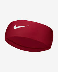 Nike Dri‑FIT Fury Headband - Red