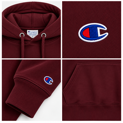 Champion Reverse Weave Hoodie ® - Burgundy
