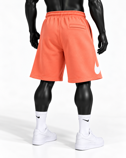 Nike Club Men’s Fleece Shorts - Coral