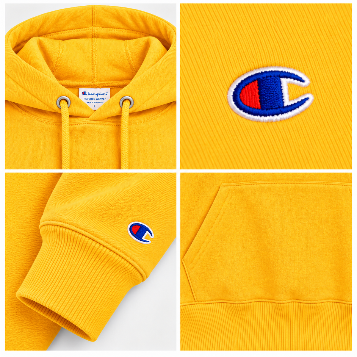 Champion Reverse Weave Hoodie ® - Yellow