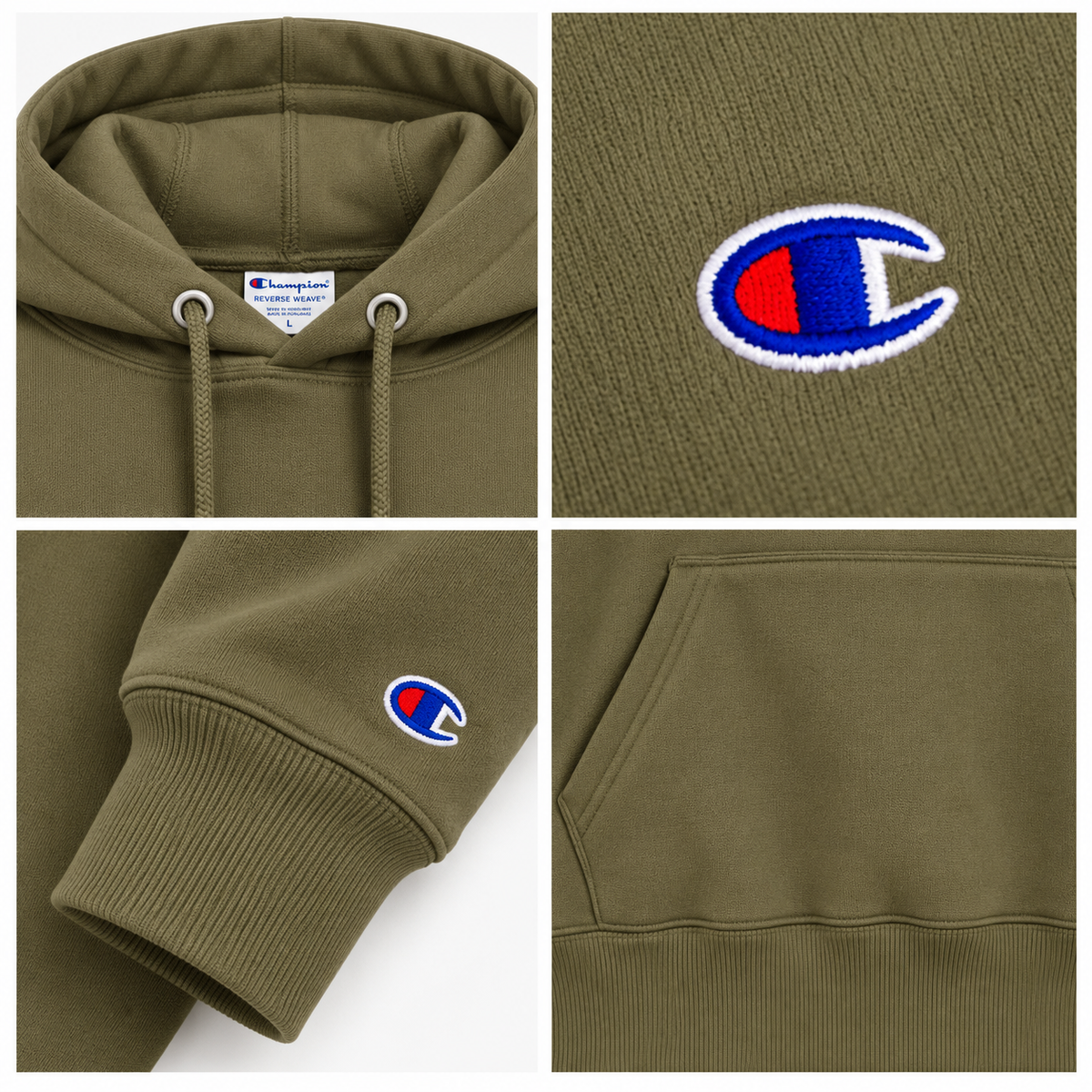 Champion Reverse Weave Hoodie ® - Khaki