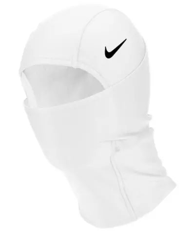 Nike Pro Hyperwarm Balaclava Hood Face Mask - White