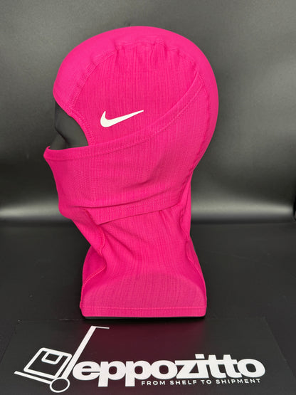 Nike Pro Hyperwarm Balaclava Hood Face Mask - Pink
