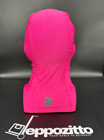 Nike Pro Hyperwarm Balaclava Hood Face Mask - Pink