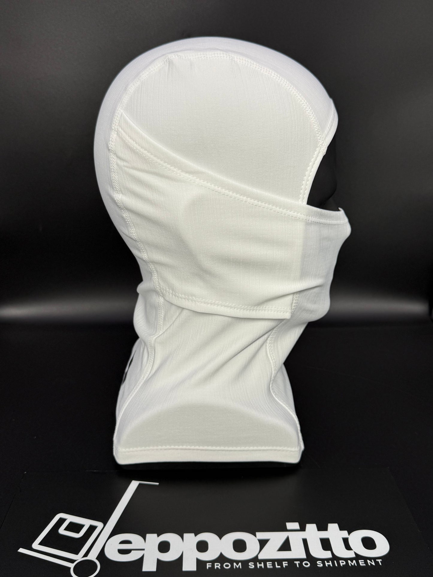 Nike Pro Hyperwarm Balaclava Hood Face Mask - White